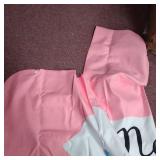 HOODED BEACH TOWEL * PINK MAMMA BEAR