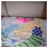 HOODED BEACH TOWEL * MERMAID