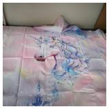 HOODED BEACH TOWEL UNICORN