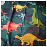 HOODED BEACH TOWEL DINOS