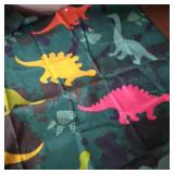 HOODED BEACH TOWEL DINOS
