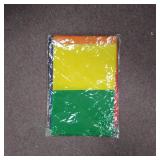 ANLEY Set of 2 Rainbow Flags 10.2 x 1.8m 6 Stripes - Vivid Colors and UV Resistant - Canvas Head and Double Stitching - Polyester Banner with Brass Grommets 1.2 x 1.8 m