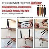 Pre-Stretched Synthetic Hair Extensions - 90g / lot - 66cm - Professional Crochet Hair - Hot Water Fixing - Yaki Synthetic Hair Extensions (# 27 ** single pack