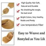 Pre-Stretched Synthetic Hair Extensions - 90g / lot - 66cm - Professional Crochet Hair - Hot Water Fixing - Yaki Synthetic Hair Extensions (# 27 ** single pack