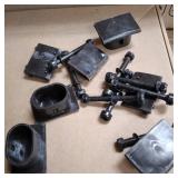 Eschutcheon Plate Chrome Plated Ladder Handrail Cover 2 Opening