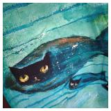 MERMAID MOTHER AND BABY SHOWER CURTAIN