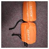 Pack of 2 Waterproof Thermal Emergency Sleeping Bags for Camping, Hiking** ACVCY BRAND