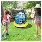 Inflatable Pool Game - Ring Toss Game - Pool Floats - Board Games - Self-Adhesive Balls - 61 cm - Summer Toys - Pool Accessories - Garden Games - Cornhole Board - For Kids and Teens - Gift 