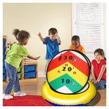 Inflatable Pool Game - Ring Toss Game - Pool Floats - Board Games - Self-Adhesive Balls - 61 cm - Summer Toys - Pool Accessories - Garden Games - Cornhole Board - For Kids and Teens - Gift 