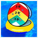 Inflatable Pool Game - Ring Toss Game - Pool Floats - Board Games - Self-Adhesive Balls - 61 cm - Summer Toys - Pool Accessories - Garden Games - Cornhole Board - For Kids and Teens - Gift 