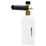 Amazon Basics Snow Foam Lance with 1/4 Quick Connector for Pressure Washer Gun, 33.8-Ounce (1-Liter)