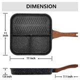 Eslite Life 3 Section Pan Die-cast Aluminum