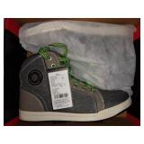 IRON JIA Motorcycle Shoes Men Streetbike Casual Accessories Breathable Protective Gear Powersport Anti-slip Footwear US Size 10