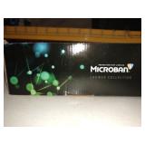 Antimicrobial/Anti-Clog High-Pressure 30-setting Rainfall Shower Combo by AquaDance with Microban Nozzle Protection from Growth of Mold Mildew & Bacteria for Stronger Shower! Wave Blue