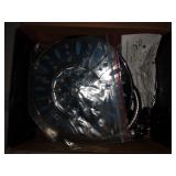 Antimicrobial/Anti-Clog High-Pressure 30-setting Rainfall Shower Combo by AquaDance with Microban Nozzle Protection from Growth of Mold Mildew & Bacteria for Stronger Shower! Wave Blue