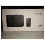 Wireless Doorbell, AVANTEK D-3B Waterproof Door Chime Kit Operating at over 1300 Feet with 2 Plug-In Receivers, 52 Melodies, CD Quality Sound and LED Flash