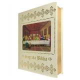 Sagrada Biblia CatÃ³lica de Lujo, La Ãºltima cena de da Vinci en cubierta, para Regalo en Ocasiones Especiales, Bodas y Aniversarios/The Last Supper, Leonardo da Vinci (Spanish Edition)