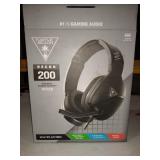 Turtle Beach - Recon 200 Amplified Multiplatform Gaming Headset for Xbox Series X, Xbox Series S, Xbox One, PS5, PS4, Nintendo Switch - Black