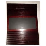 Lenue Bamboo Sofa Arm Tray - Small Tv Side Table For Your Couch