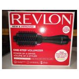 Revlon One-Step Hair Dryer and Volumizer Hot Air Brush, Black Blow Dryer