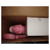 IGINOA Bubble Machine Blower Blaster Lawn Mower Maker Pink Toy Fun Portable Handheld Automatic Electric Outdoor Summer Birthday Best Gift Light Music for Toddler Boy Girl Kid 1 2 3 4 5- Year Old Unico