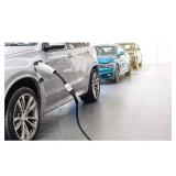 Lectron - Tesla to J1772 Adapter, Max 40A & 250V, Compatible with Tesla High Powered Connector, Destination Charger, and Mobile Connector (White)