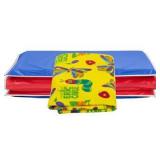 KinderMat + Eric Carle Kinderbundle - Beautiful Butterfly - Full Nap Mat & Washable Cover, Special Edition - 47" x 22", Value Bundle, Great for Daycare & Family Households