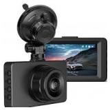 Ssontong Dash Cam 1080P FHD Car Camera 3" IPS Screen 170 Wide Angle Dash Camera for Cars Driving Recorder with Super Night Vision WDR G-S