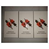 INKin Silicone Wrap Tattoo Cartridge Needles 1RL 0.18mm Micro Round Liner 16Pcs For Rotary Tattoo Permanent Makeup Machine Supply (0601RL-Micro) - 3 PACKS OF 16