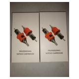 INKin Silicone Wrap Tattoo Cartridge Needles 1RL 0.18mm Micro Round Liner 16Pcs For Rotary Tattoo Permanent Makeup Machine Supply (0601RL-Micro) - 2 PACKS OF 12