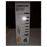Farberware 22-piece Never Needs Sharpening Knife and Kitchen Tool Set
