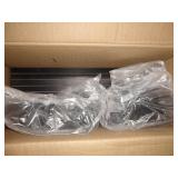 Furinno Turn-N-Tube 5 Tier Corner Display Rack Multipurpose Shelving Unit, Espresso/Black