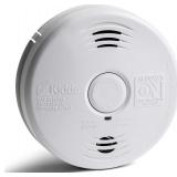 Kidde Smoke and Carbon Monoxide Detector Alarm with Voice Warning | Hardwired w/10 Year Lithium Battery Backup | Interconnectable | Model # i12010SCO, White
