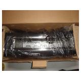 West Bend 77224 QuikServe Slide Through Wide-Slot Toaster with Cool Touch Exterior & Removable Crumb Tray, 2-Slice, Black