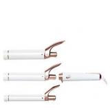 T3 Twirl Trio Interchangeable Clip Curling Iron Set: 1in, 1.25in, 1.5in.