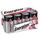 Energizer MAX D Batteries, Alkaline D Cell Batteries (8 Pack)