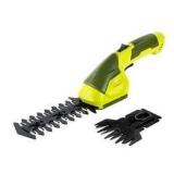 Sun Joe HJ604C Cordless Grass Shear + Hedger, 2-in-1, 7.2 V, Green