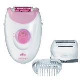 Braun Silk-epil 3 3-270, Epilator for Women for Long-Lasting Hair Removal, White/Pink