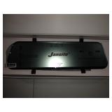 Jansite 10 inches 2.5K Car DVR Touch Screen Stream Media Dual Lens Video Recorder Rearview mirror Dash cam Front and Rear camera