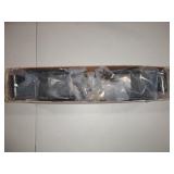 Pintle Hinge Strap for Doors and Gates Black Iron Shutter HInge Set of 4