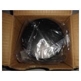 Kwikset Pismo Knob with Square Rose Single Dummy Door Knob in Iron Black