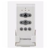 FANIMATION 3-Speed Remote Control with Receiver Non-Reversing, Gray White/Black