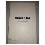VANRORA Posture Corrector for Women and Men, Back Brace Fully Adjustable & Comfy, Support Straightener for Spine, Back, Neck, Clavicle and Shoulder, Improves Posture and Pain Relief L/XL