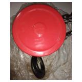 SPECSTAR 10 Feet Manual Hand Chain Block Hoist with 2 Hooks 1 Ton Capacity Red