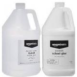 Washable Lavable CLEAR School Glue 1 Gal/3.8L Safe and Non-Toxic