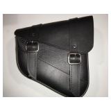 Willie & Max Swing Arm Saddlebag For Harley Softail 1984-2017 Black Right Side Bag