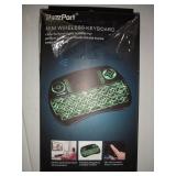 iPazzPort Mini Bluetooth Keyboard, Backlit Protable Wireless Keyboard with Touchpad for Android Smart TV/Laptop/Pad/HTPC/Raspberry Pi and PC KP-810-21BTL