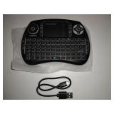 iPazzPort Mini Bluetooth Keyboard, Backlit Protable Wireless Keyboard with Touchpad for Android Smart TV/Laptop/Pad/HTPC/Raspberry Pi and PC KP-810-21BTL