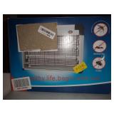 Phosooy Electric Bug Zapper, Aluminium Indoor Mosquito Killer with 20W Lamps 2800V Grid, Plug-in Hanging Insect Trap for Mosquito, Moth, Fly Killer Indoor Use