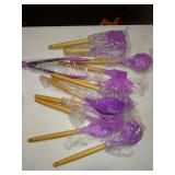 MiXXAR 11 Pieces Silicone Kitchen Utensils Set Silicone Cooking Utensils Wooden Handle Silicone Cooking Utensils Bpa-free Non-stick Heat Resistant Silicone Kitchenware With Storage Bucket